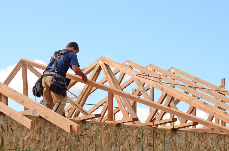 A Frame Roof Installation in Cumming, GA