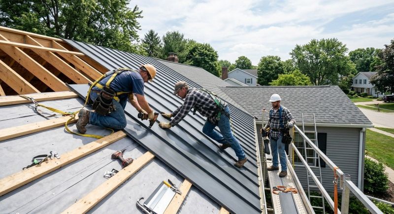 Aluminum Roof Installation in Gwinnett County, GA