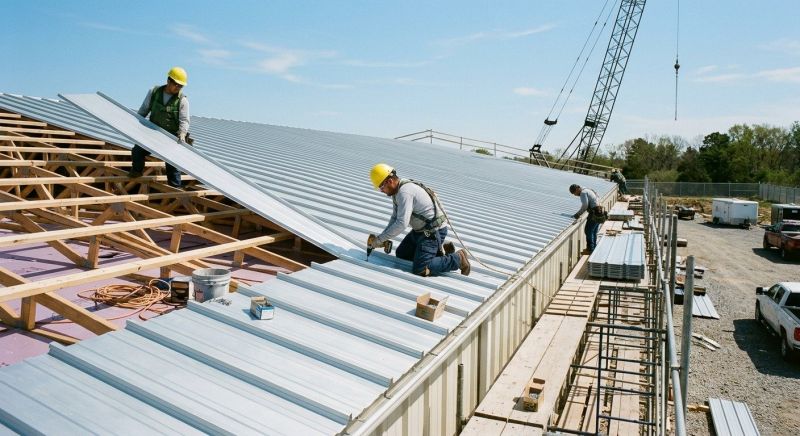 Aluminum Roof Installation in Norcross, GA