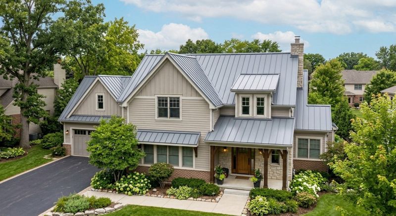 Aluminum Roof Replacement in Oakwood, GA