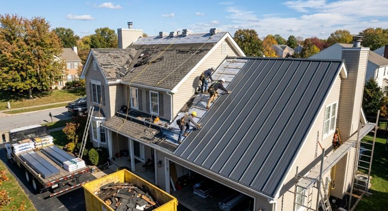 Barn Roof Replacement in Hall County, GA