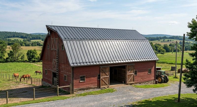 Barn Roof Replacement in Hoschton, GA