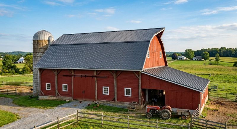 Barn Roof Replacement in Hoschton, GA