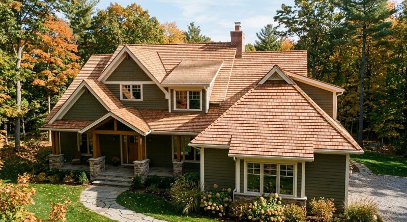 Cedar Roof Installation in Oakwood, GA