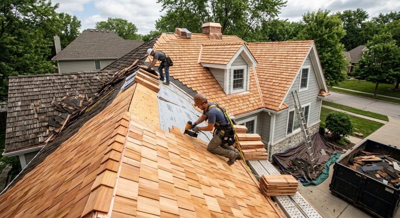 Cedar Roof Replacement in Lawrenceville, GA