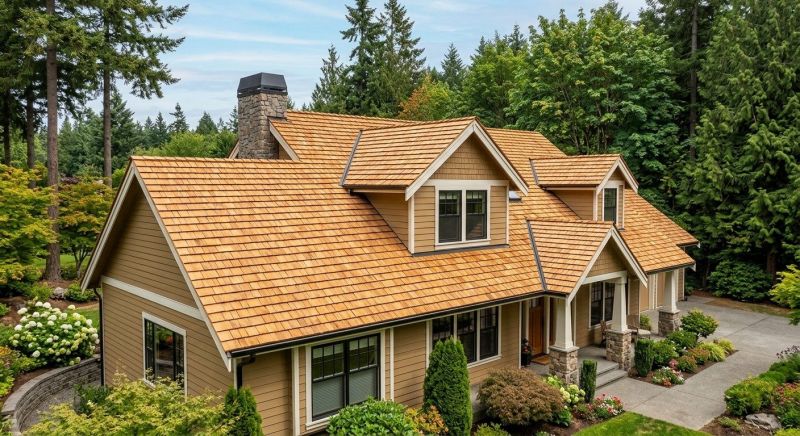 Cedar Shake Roof Construction in Duluth, GA