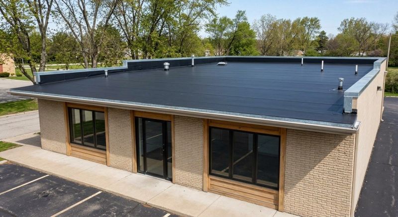 Flat Roof Installation in Ball Ground, GA