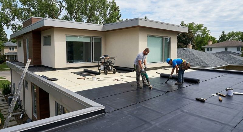 Flat Roof Installation in Buford, GA