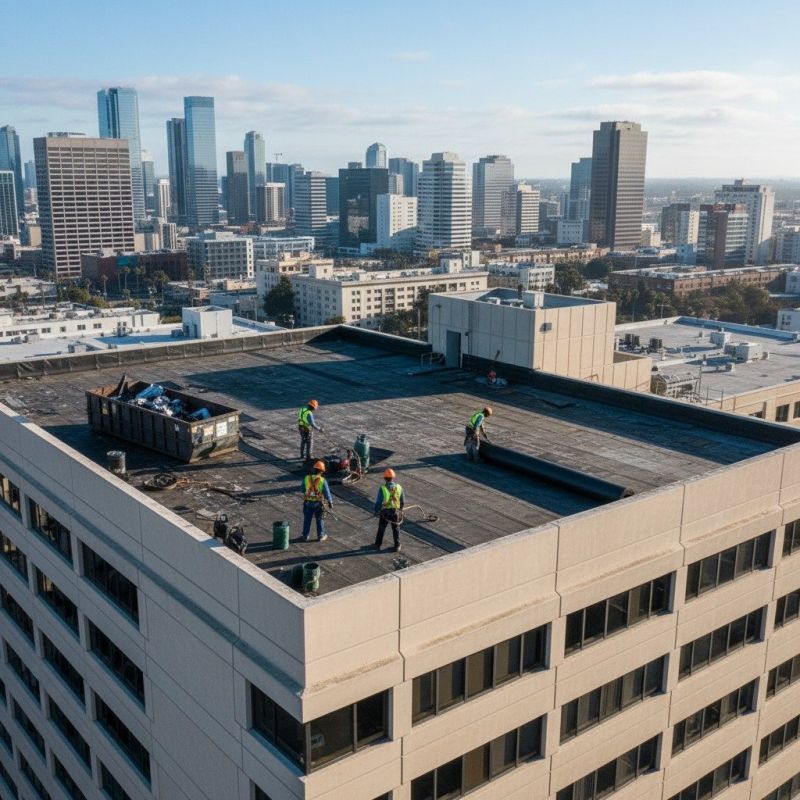 Flat Roof Replacement in Cobb County, GA