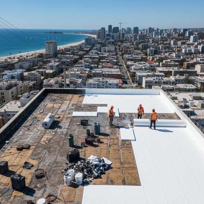 Flat Roof Replacement in Pickens County, GA