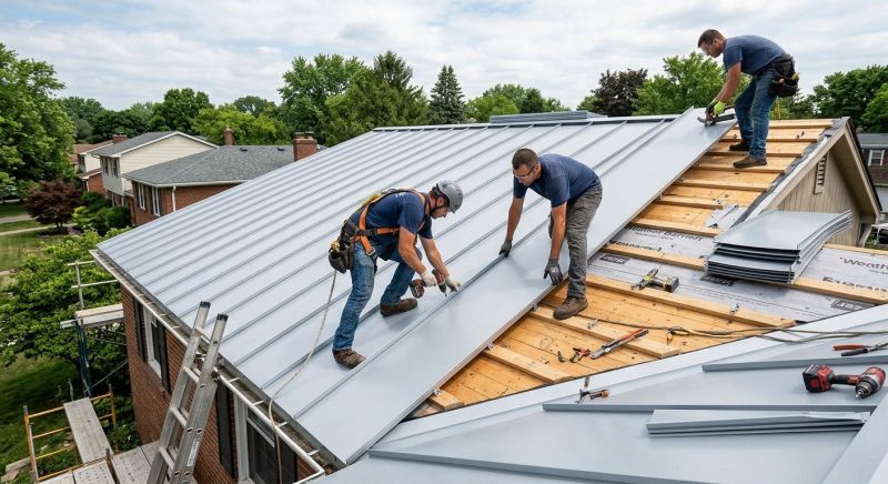 Metal Roof Installation in Canton, GA