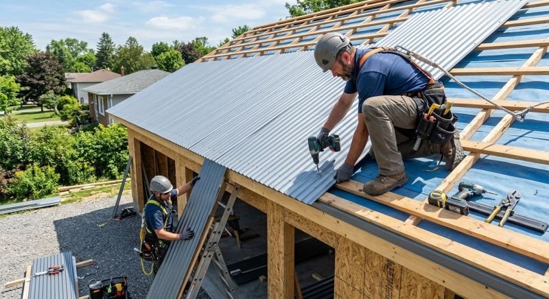 Metal Roof Installation in Dahlonega, GA