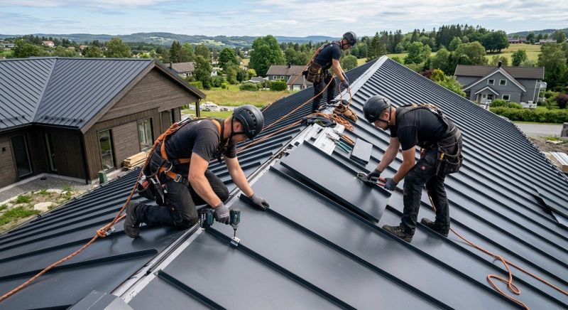 Metal Roof Installation in Hall County, GA