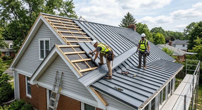 Metal Roof Installation in Lawrenceville, GA
