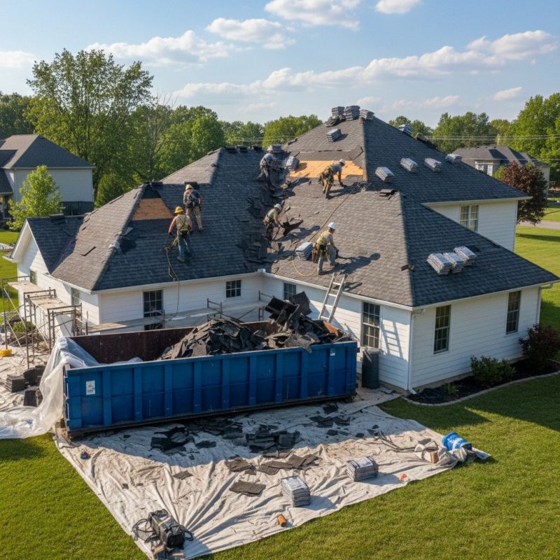 Roof Shingles Replacement in Lawrenceville, GA