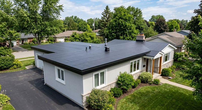 Rubber Roof Installation in Cumming, GA