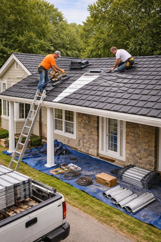Sheet Roofing Installation in Flowery Branch, GA