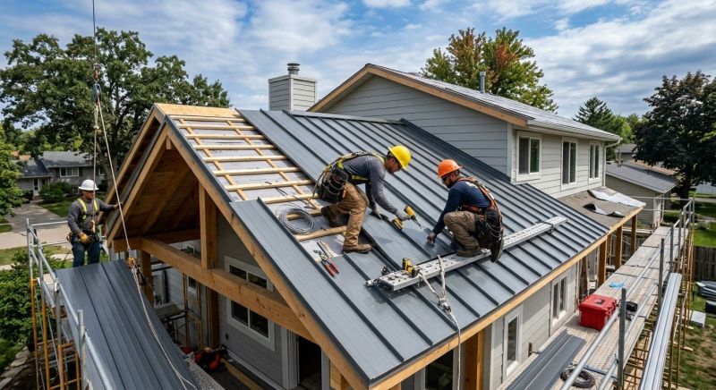Sheet Roofing Installation in Pickens County, GA