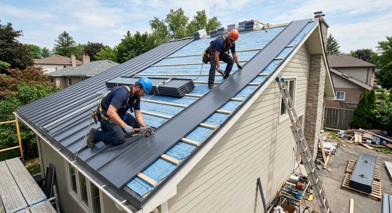 Sheet Roofing Installation in Roswell, GA