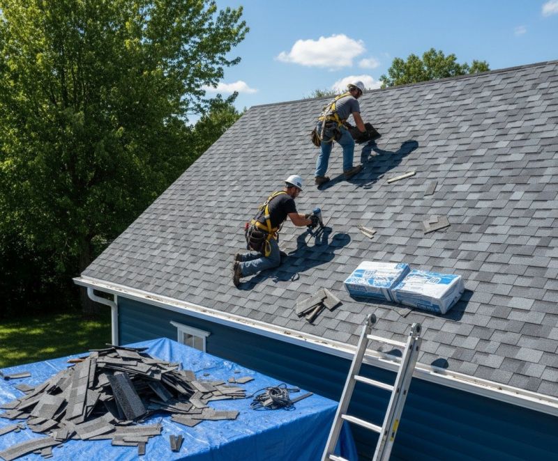 Shingle Roof Replacement in Ball Ground, GA