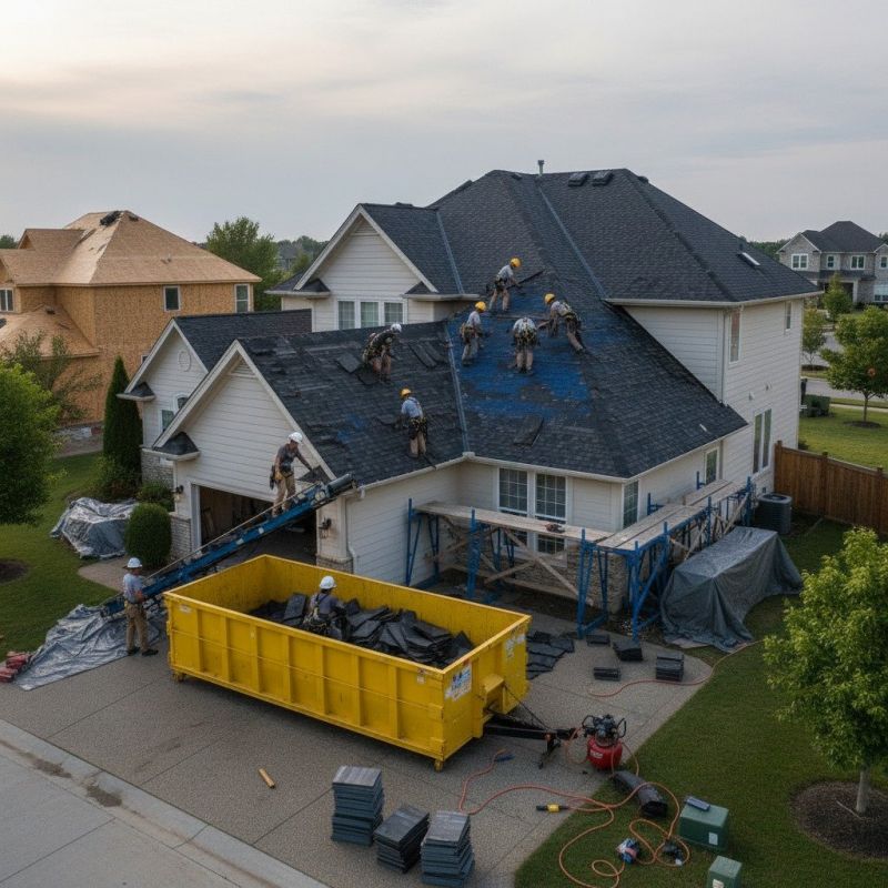 Shingle Roof Replacement in Roswell, GA