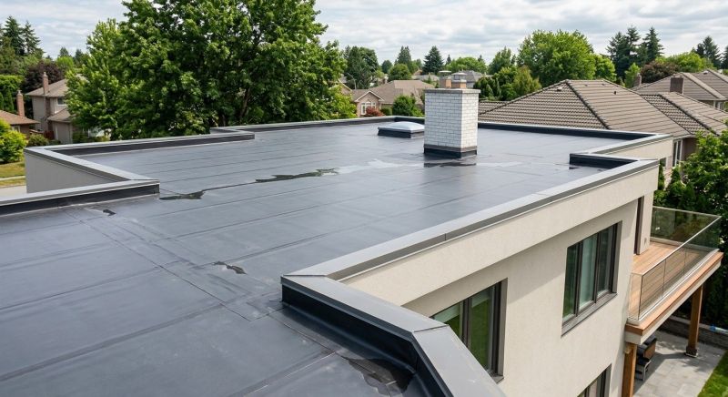 Single Ply Roof Installation in Roswell, GA