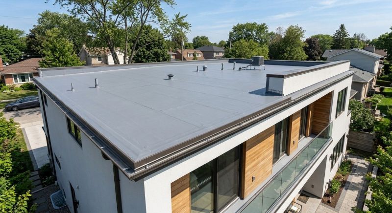 Single Ply Roof Replacement in Forsyth County, GA