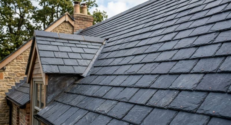 Slate Roof Installation in Hall County, GA