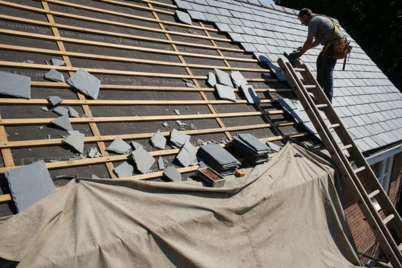 Slate Roof Replacement in Cobb County, GA