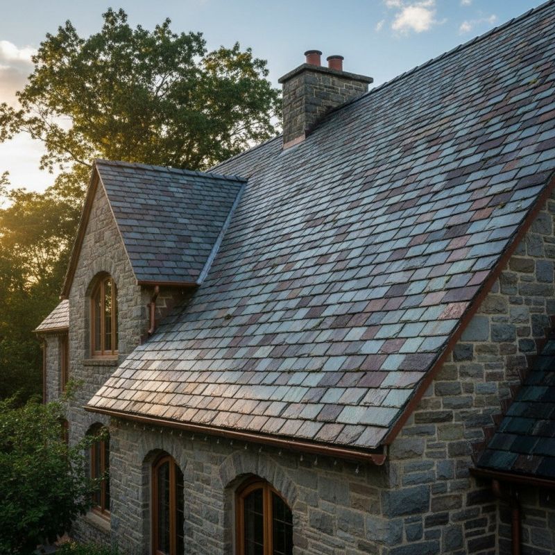Slate Roof Replacement in Dahlonega, GA