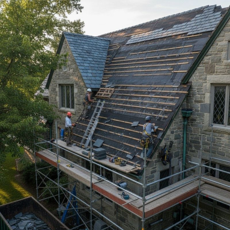 Slate Roof Replacement in Gwinnett County, GA