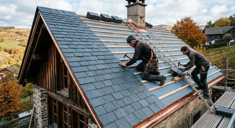 Slate Roofing Service in Cumming, GA