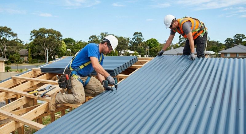 Steel Roof Installation in Cumming, GA
