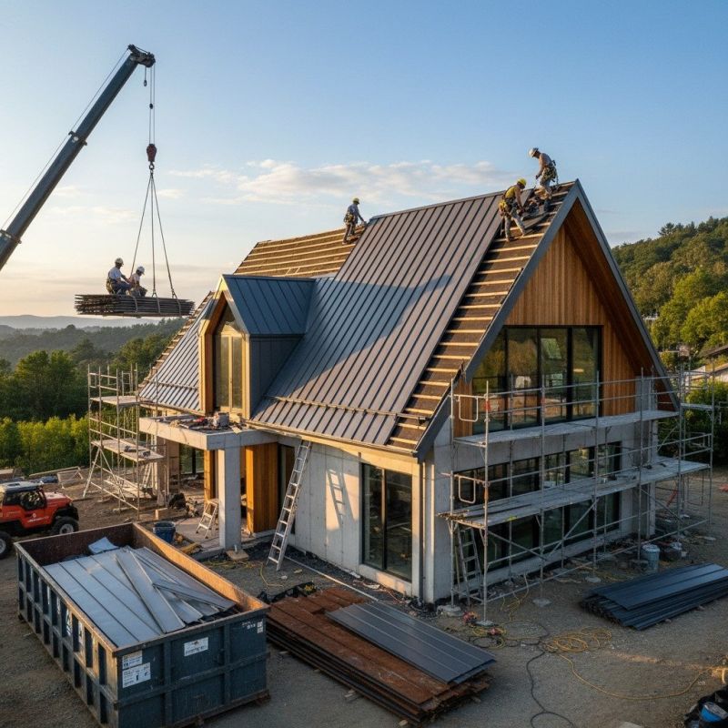 Steel Roof Replacement in Alpharetta, GA