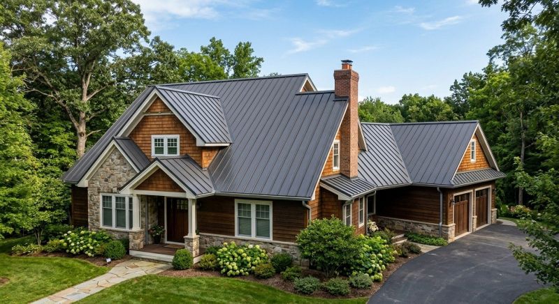 Steel Roof Replacement in Woodstock, GA