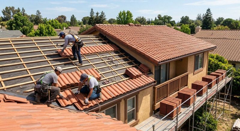 Tile Roof Installation in Roswell, GA