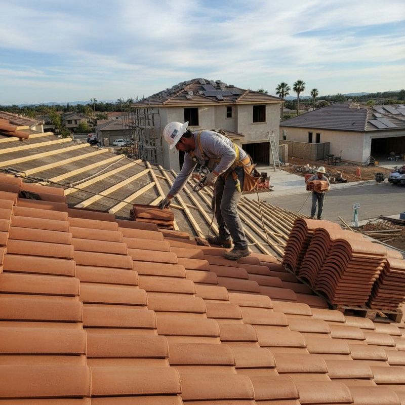Tile Roof Replacement in Forsyth County, GA