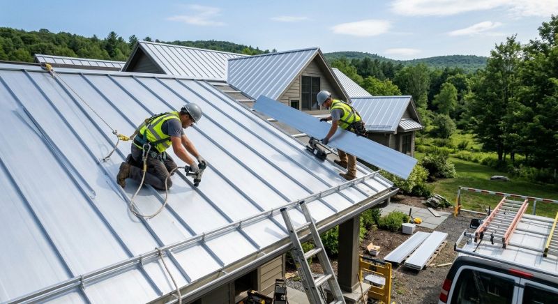 Tin Roof Installation in Ball Ground, GA