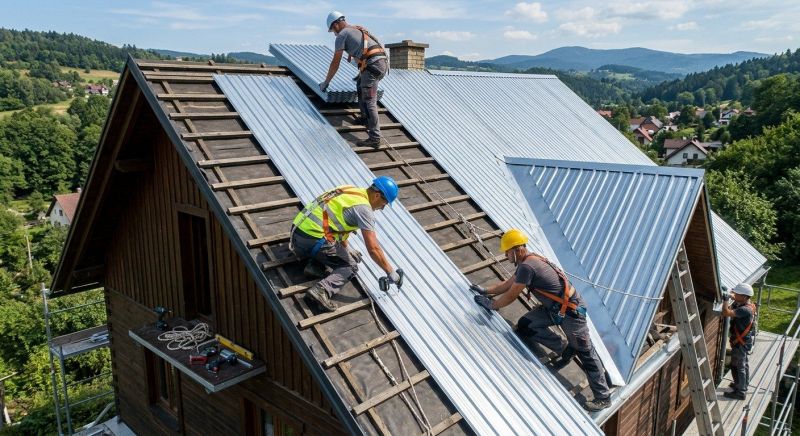 Tin Roof Installation in Cumming, GA