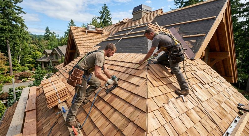 Wood Roofing Installation in Alpharetta, GA