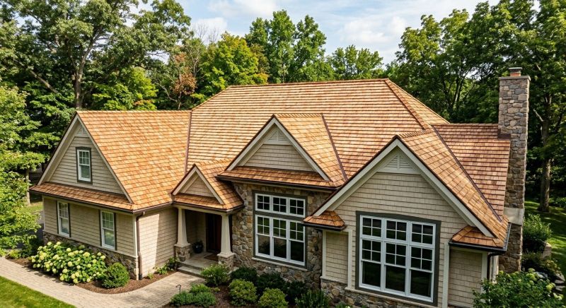 Wood Roofing Installation in Hall County, GA