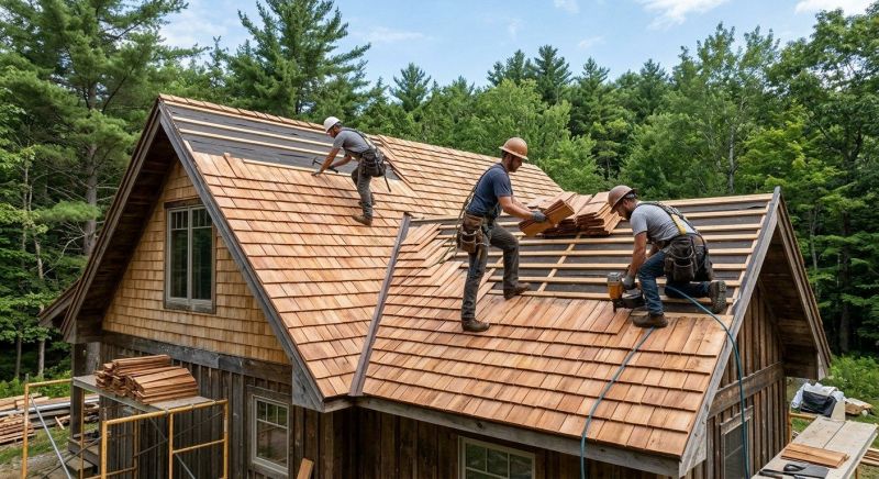 Wood Roofing Installation in Norcross, GA