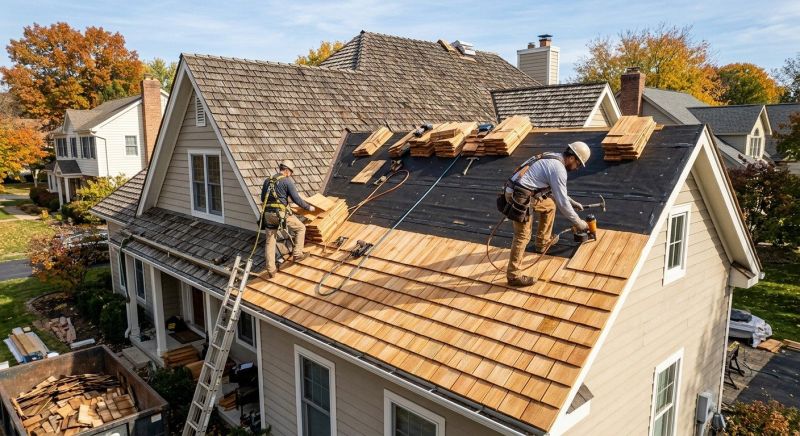 Wood Shake Roof Replacement in Gainesville, GA
