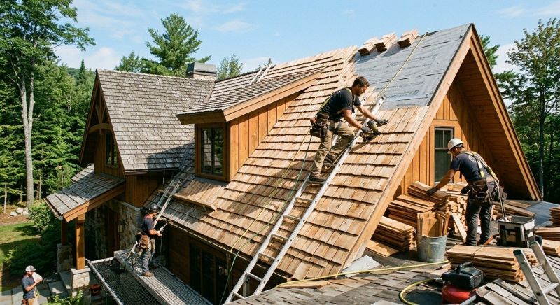 Wood Shake Roof Replacement in Marietta, GA